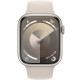 Apple Watch Series 9 GPS 45mm Starlight Aluminum Case w. Starlight Sport Band - M/L (MR973) б/у